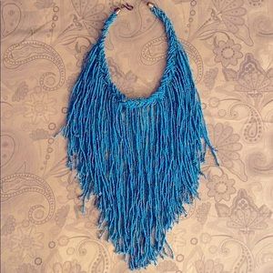 Massive African Handmade by Maasai Beaded Necklace